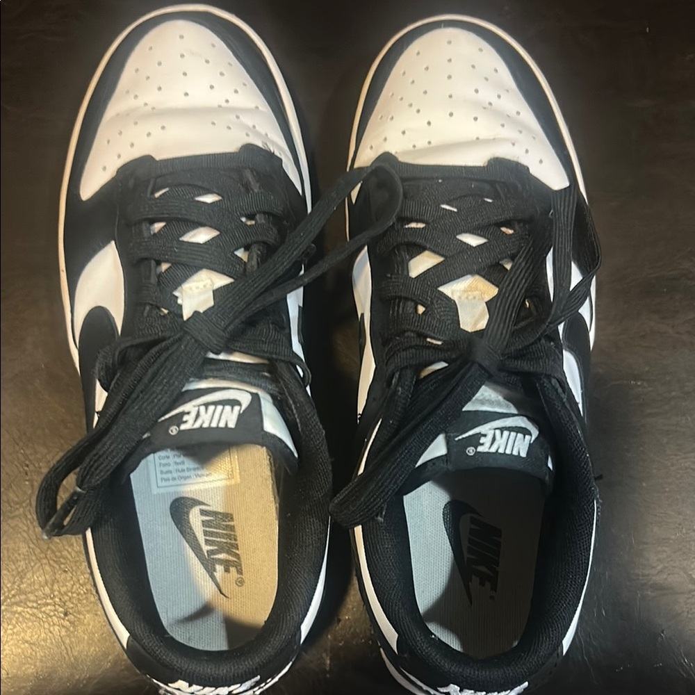 Nike Black and White Classic Sneakers